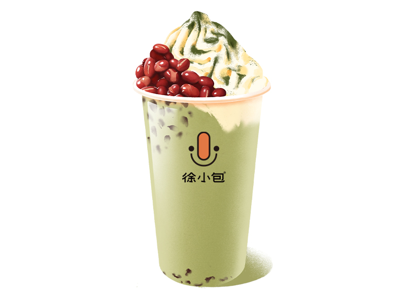 抹茶红豆冰冰乐