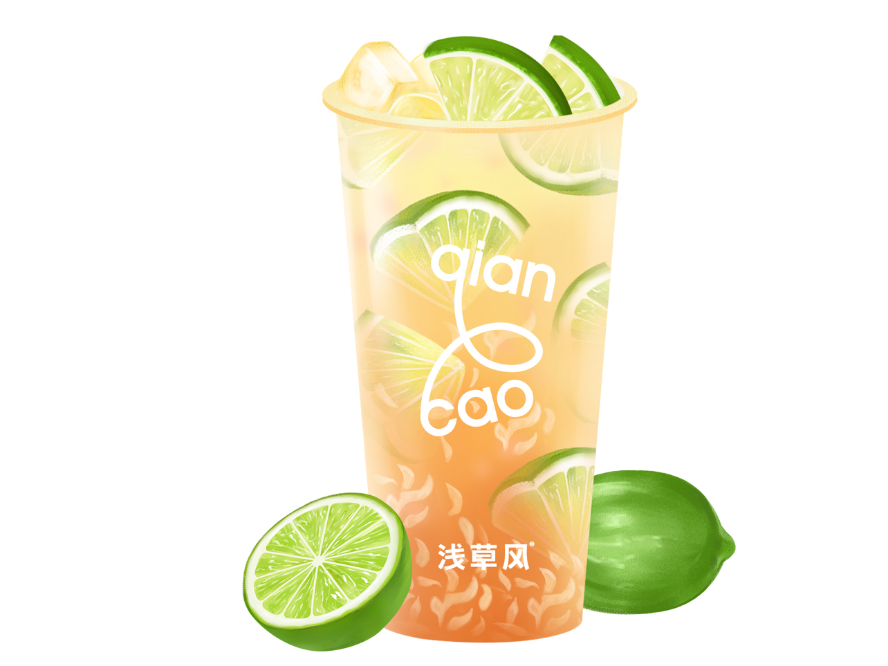 鸭屎香柠檬茶